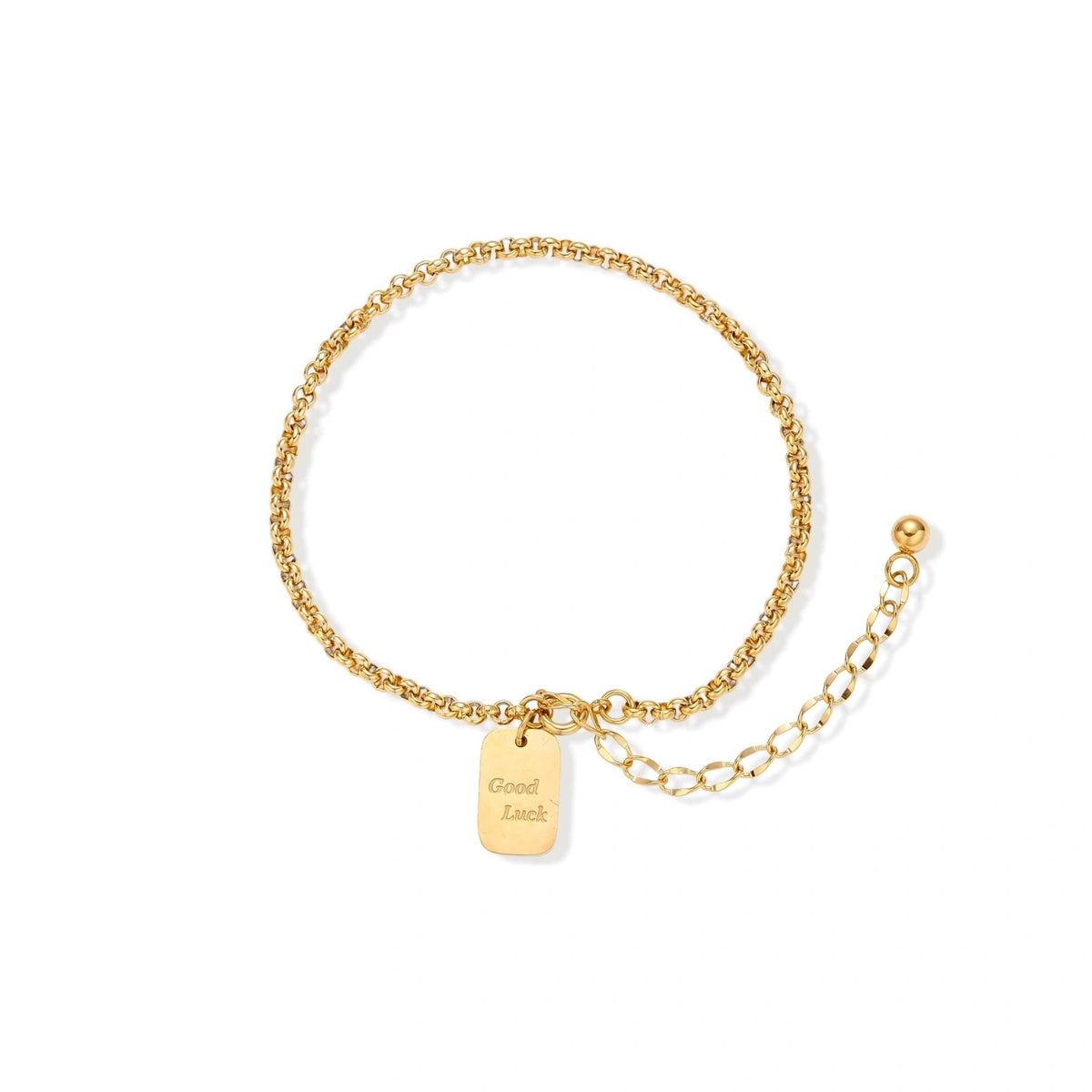 Good Luck Charm Bracelet – 18K Gold-Plated