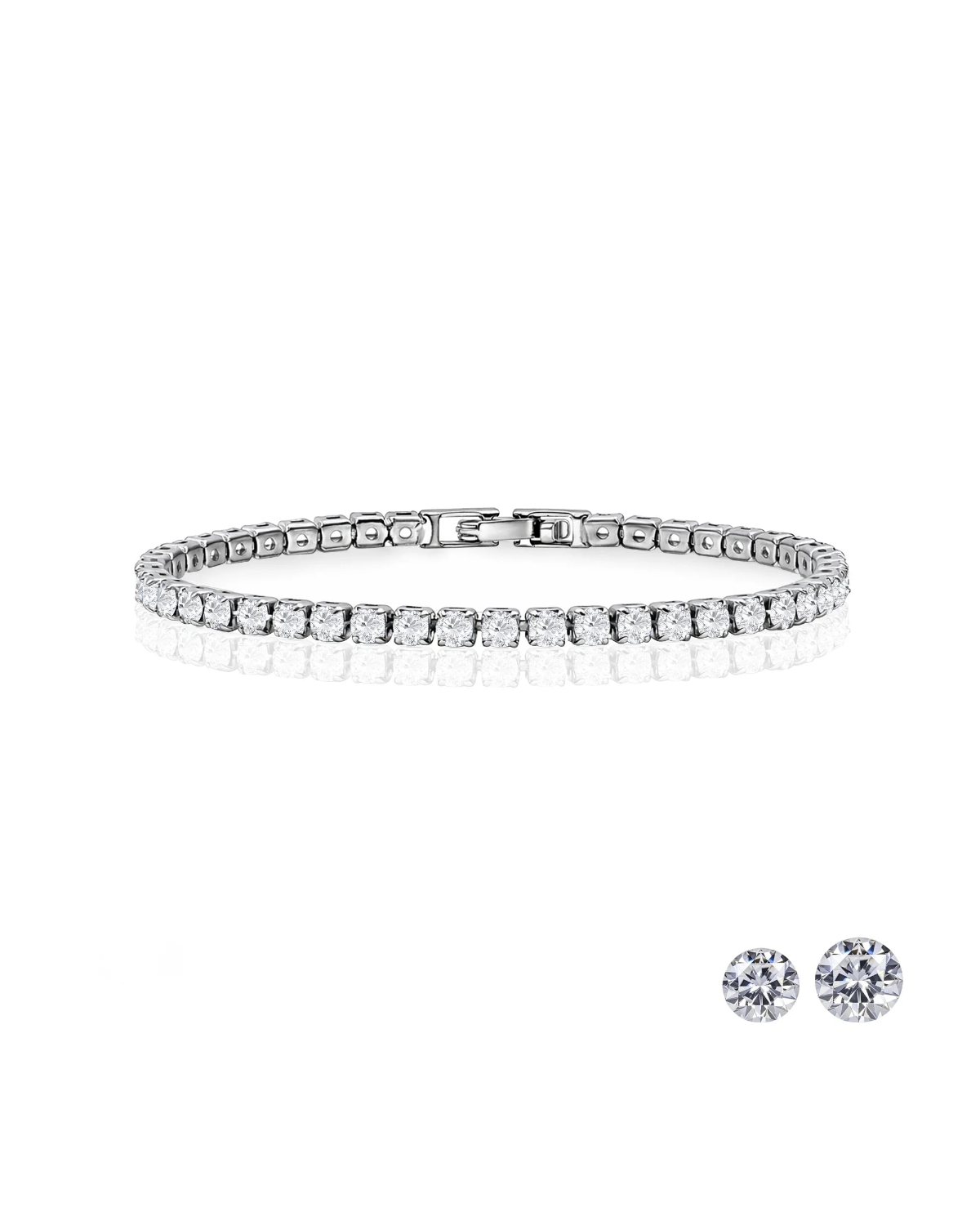 Éclat Moissanite Tennis Bracelet