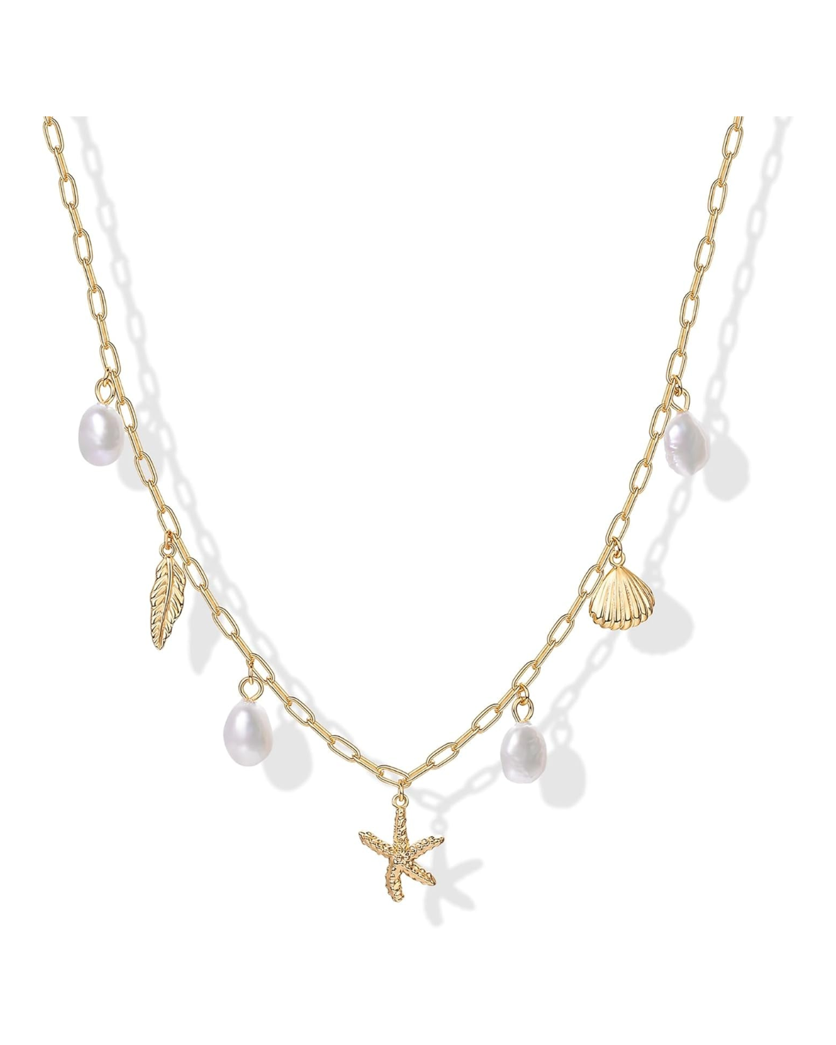 Marée Beach Charm Necklace