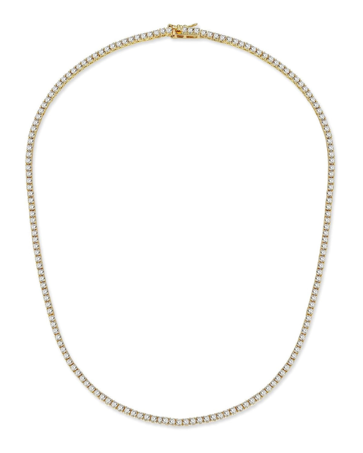 Aurora CZ Tennis Necklace