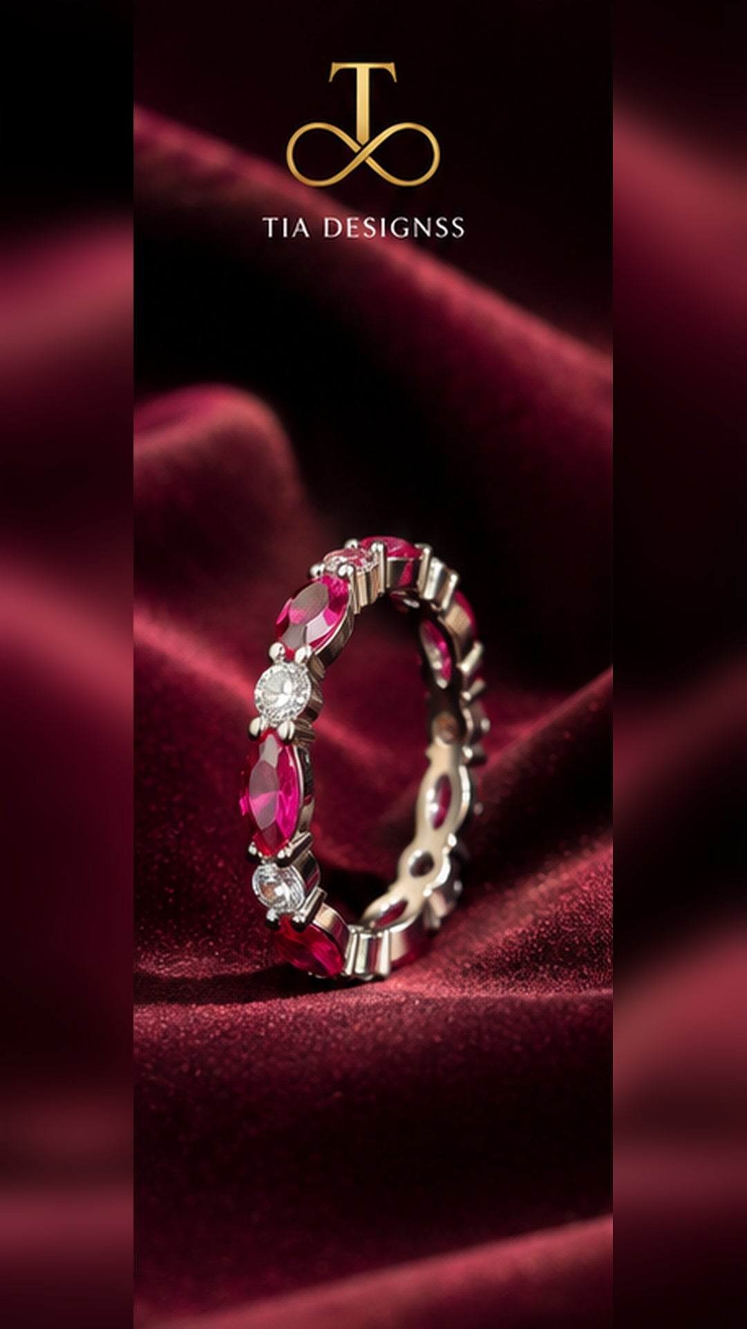 Rouge Eternity Ring