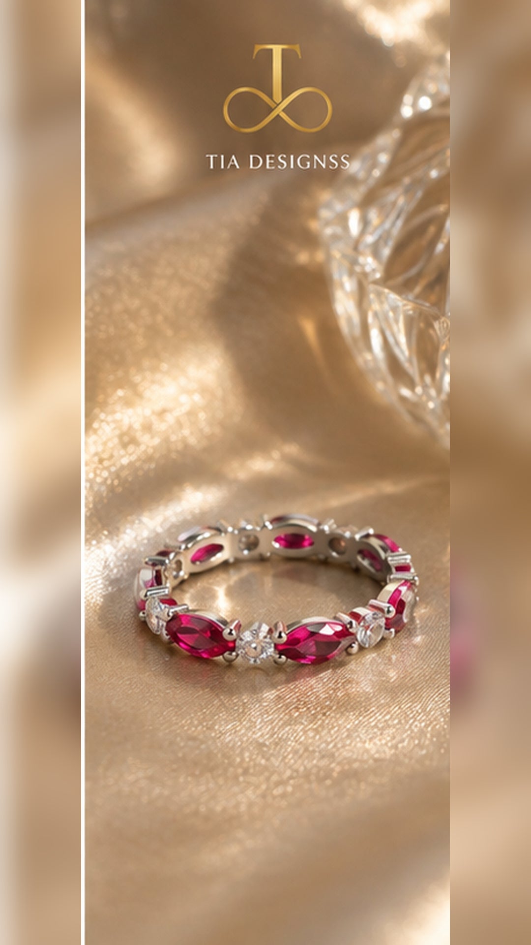 Rouge Eternity Ring