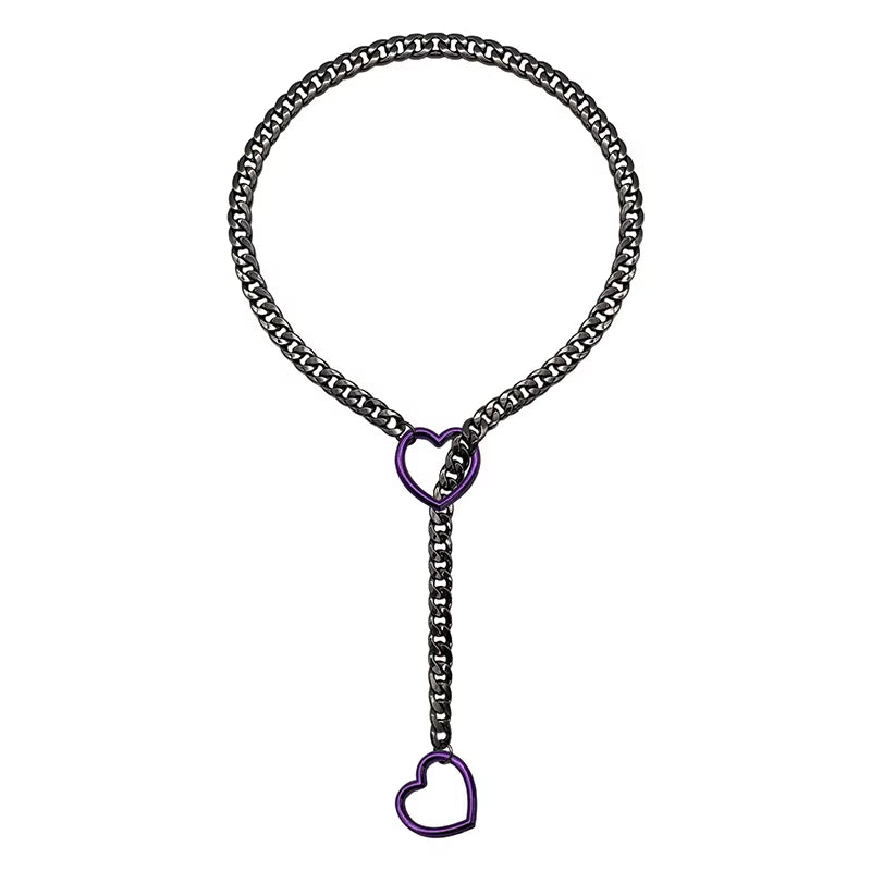 Noelle Heart Lariat Y-Necklace
