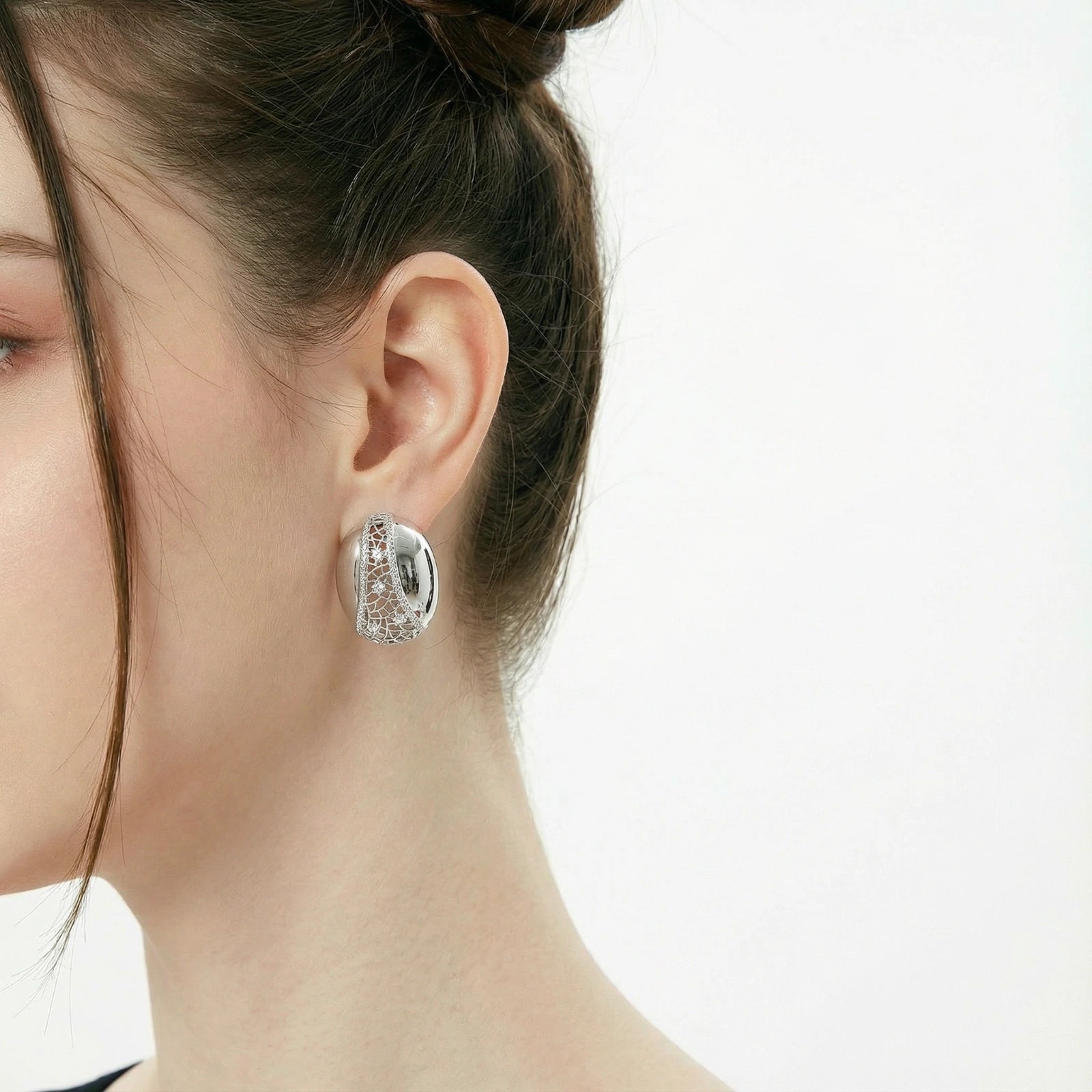 Mosaic Dreams Dome Earrings