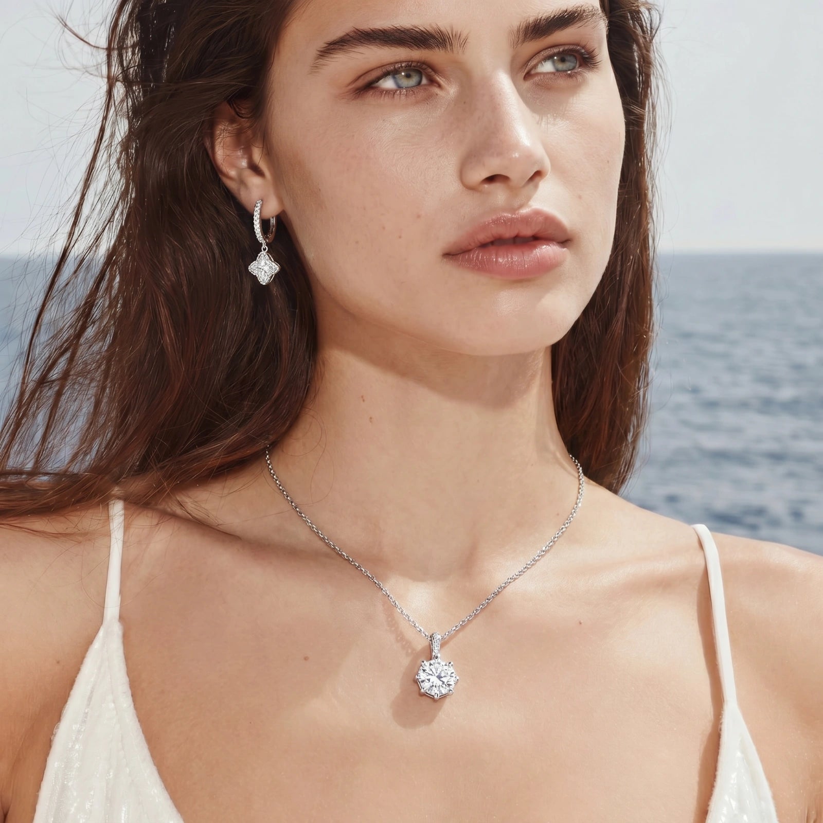 Crystal Clarity Pendant Necklace
