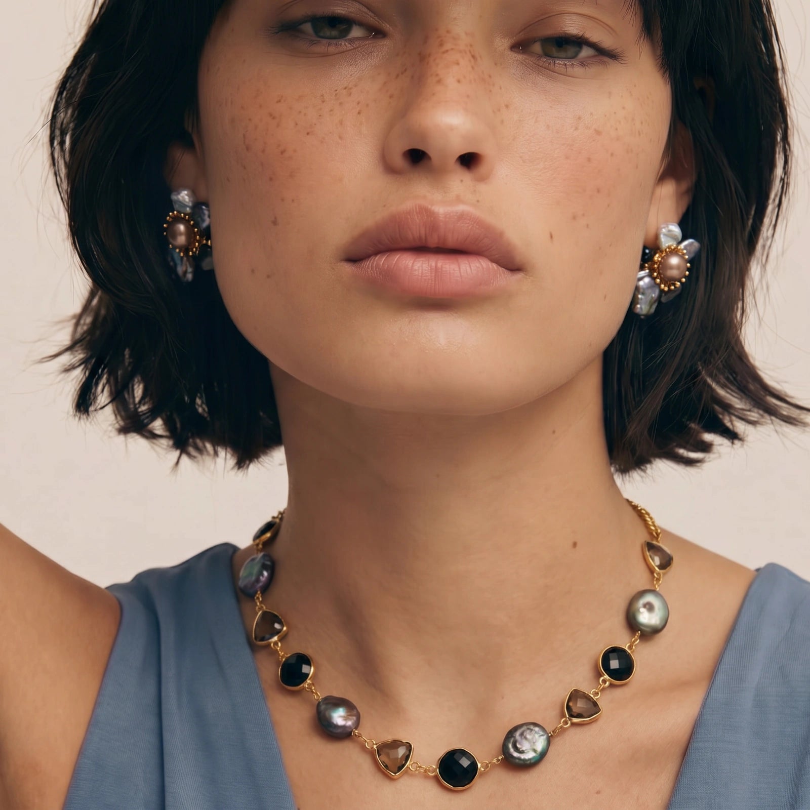 Midnight Bloom Earrings