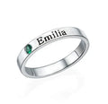 S925 Personalized Name Ring for Couples