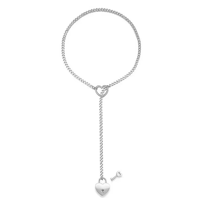 Noelle Heart Lariat Y-Necklace