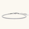 Clear Zircon Tennis Bracelet – Stainless Steel – alternate view 7