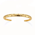 Celestial Star Cuff Bracelet – 18K Gold-Plated