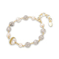 Baroque Pearl Crystal Bracelet