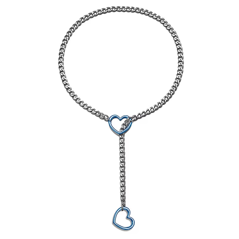 Noelle Heart Lariat Y-Necklace