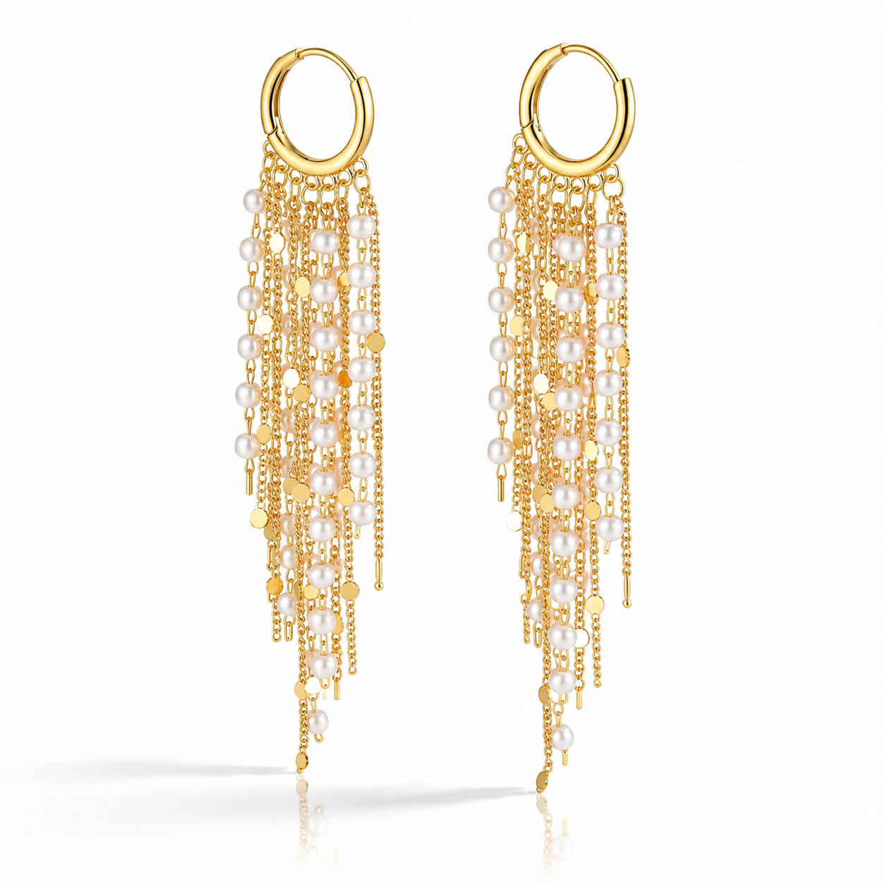 Filament Gold Threader Earrings