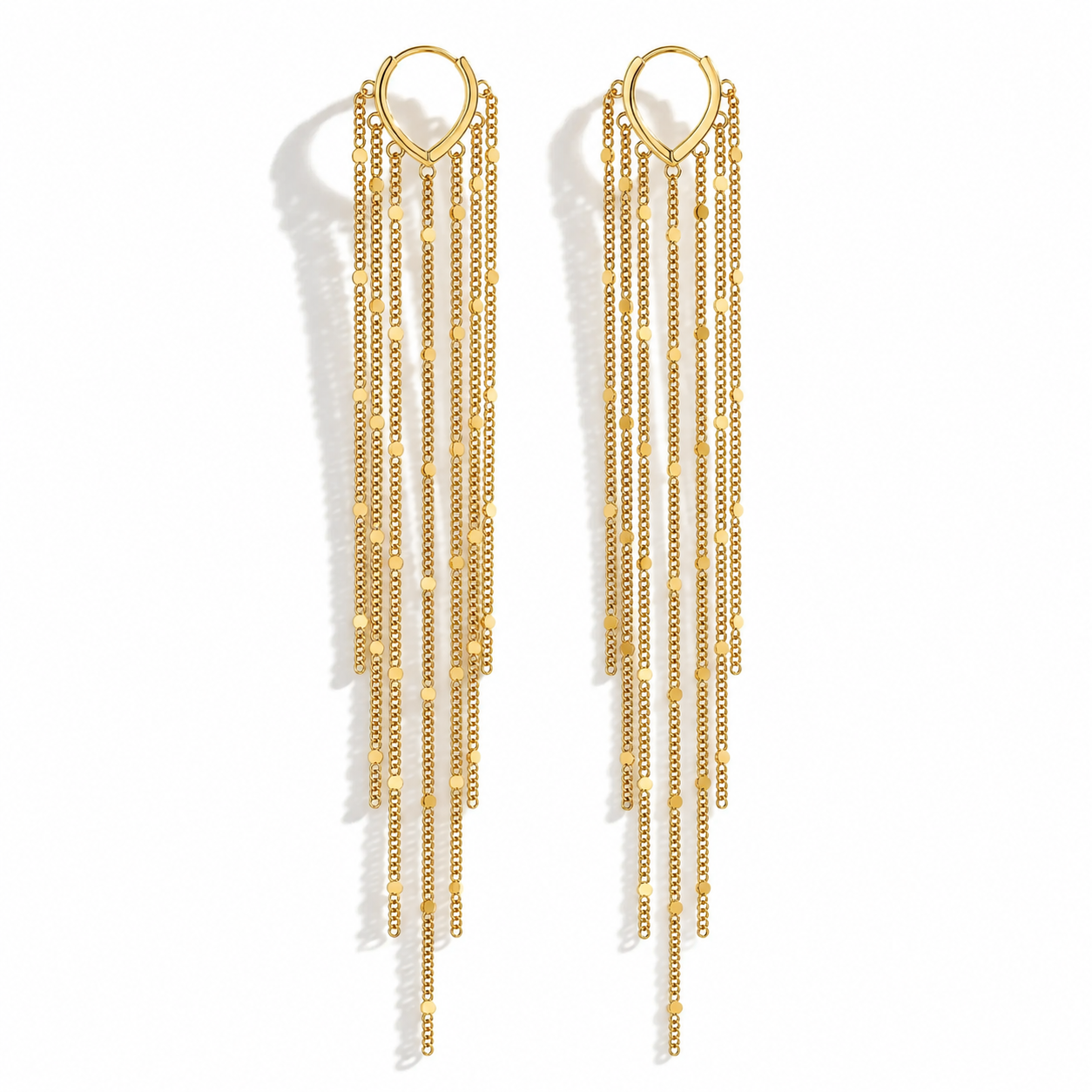 Filament Gold Threader Earrings
