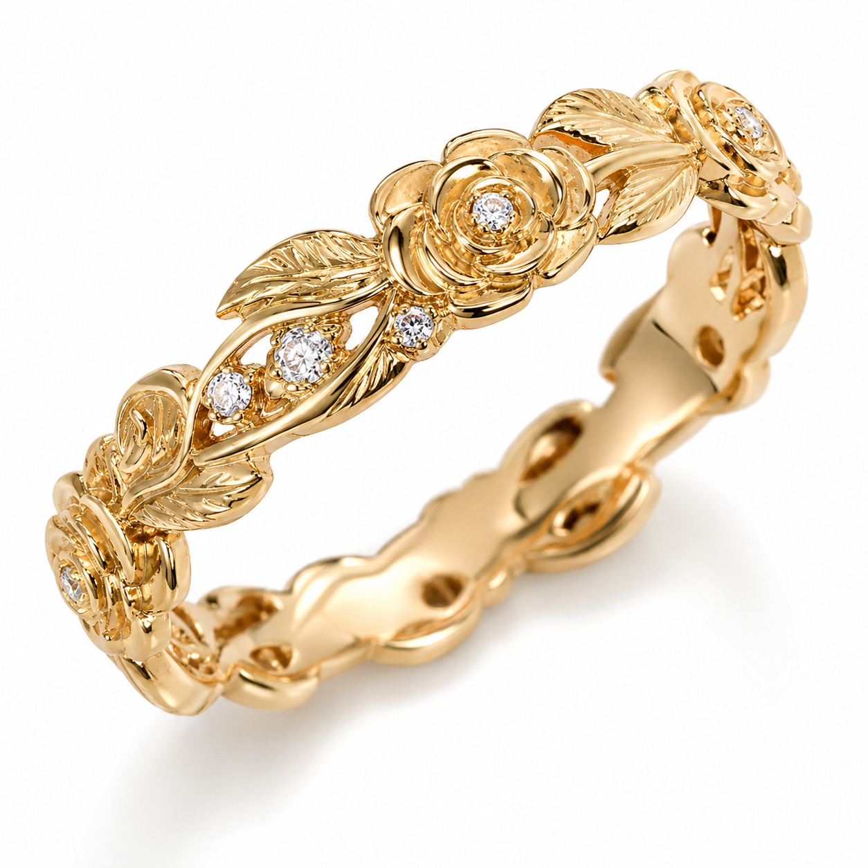Fleurette Zircon Ring