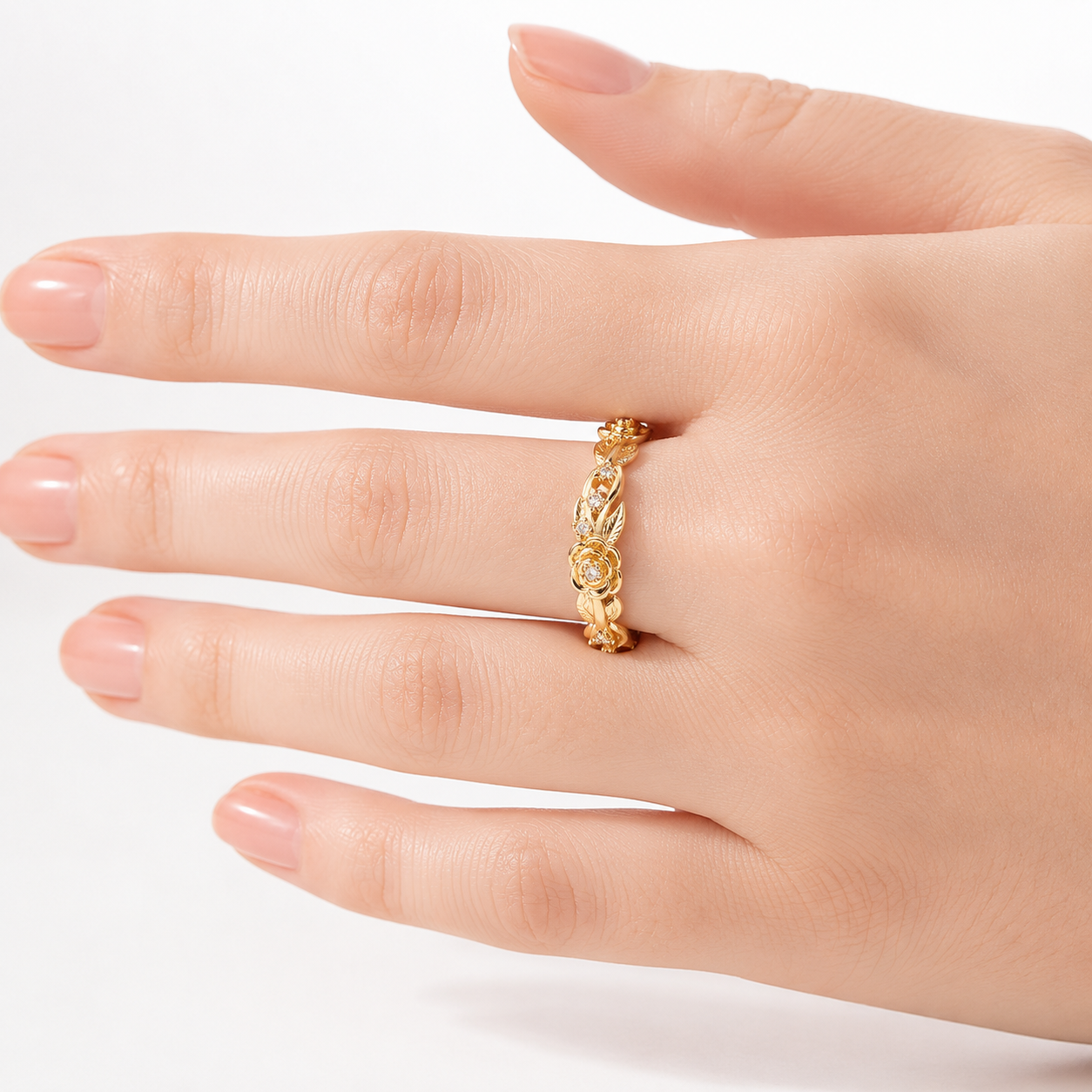 Fleurette Zircon Ring