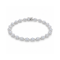 Floral Cluster Statement Bracelet
