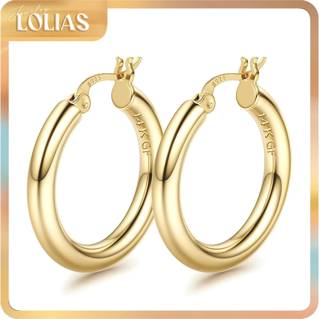 Chunky Tube Hoops