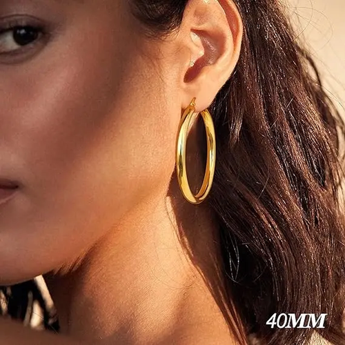 Chunky Tube Hoops