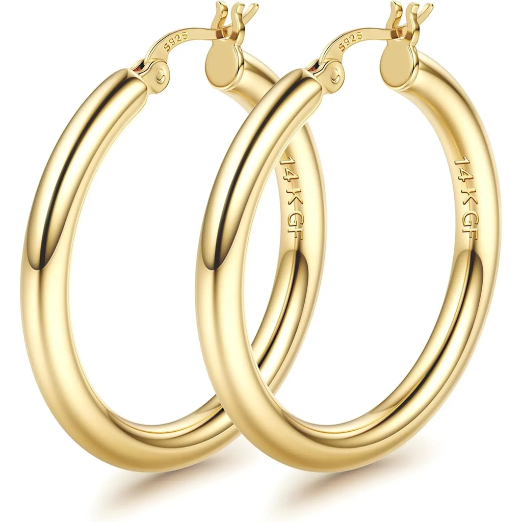 Chunky Tube Hoops