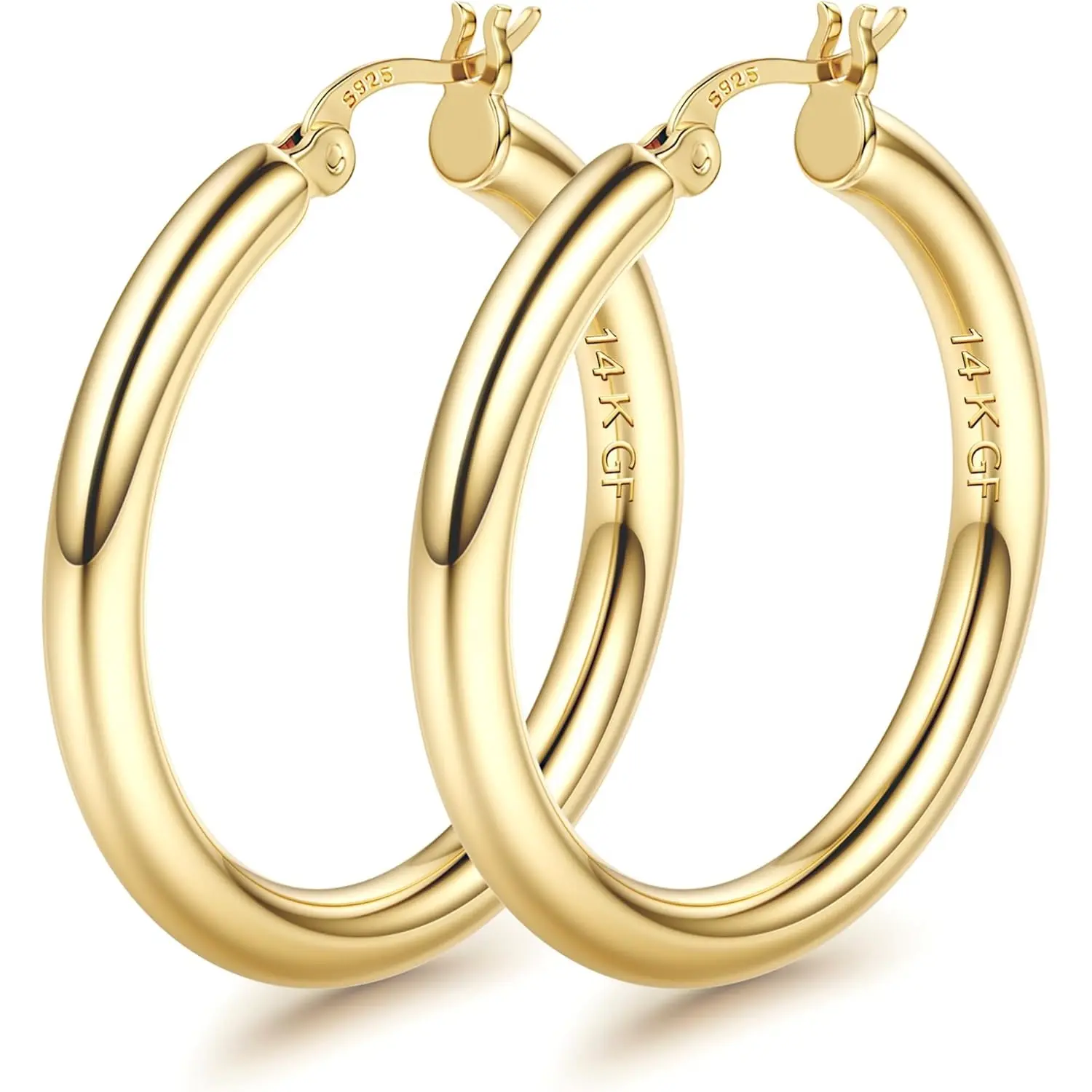 Chunky Tube Hoops