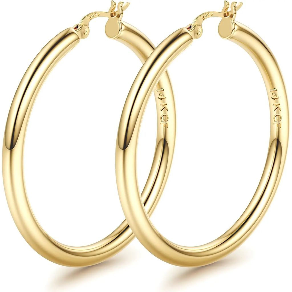 Chunky Tube Hoops