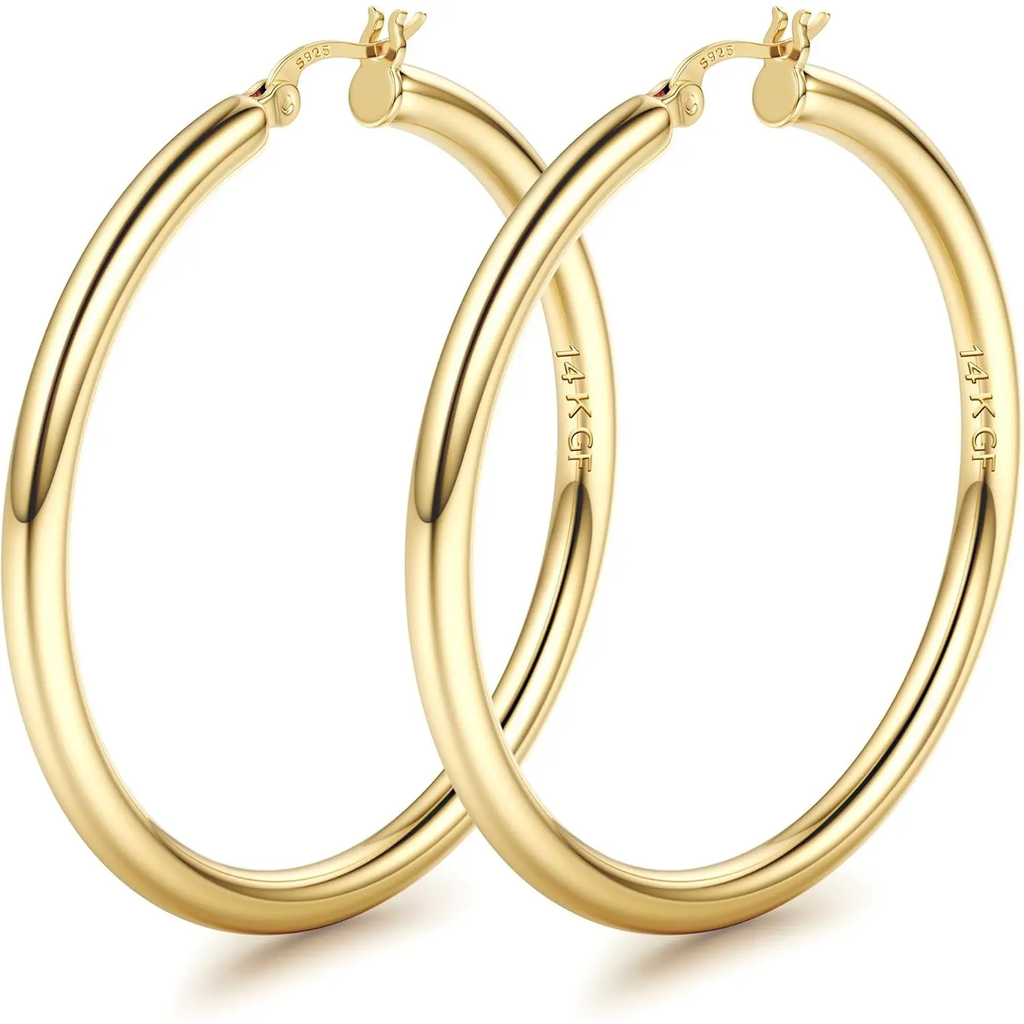 Chunky Tube Hoops