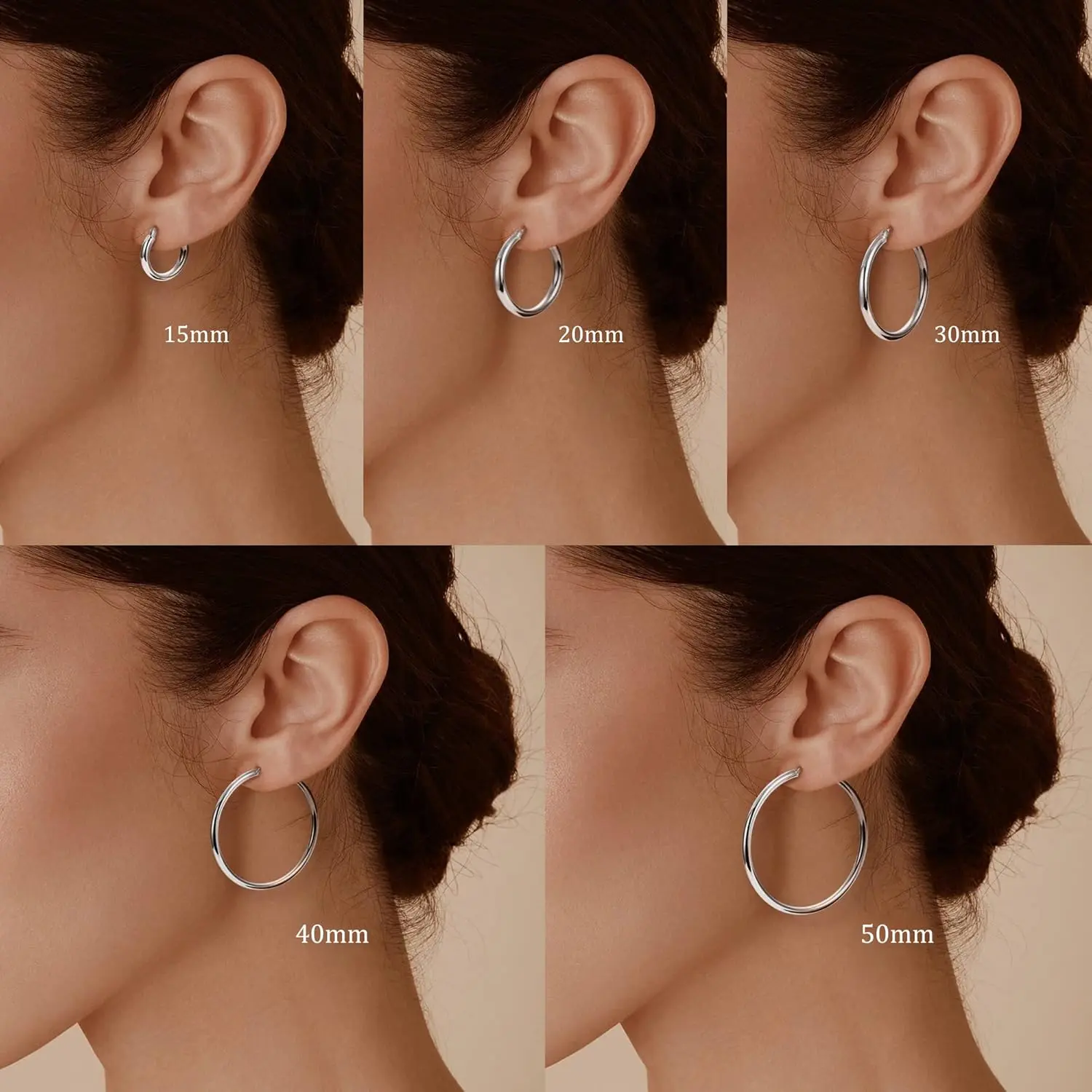 Chunky Tube Hoops