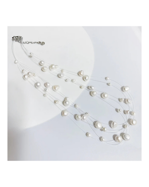 Aurelia Baroque Pearl Drop Necklace