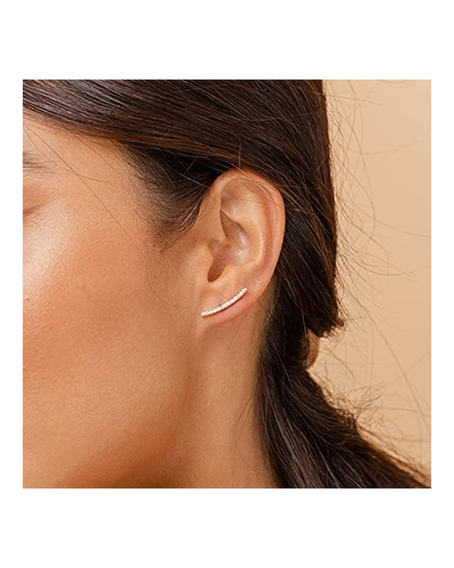Aria Arrow Ear Climbers