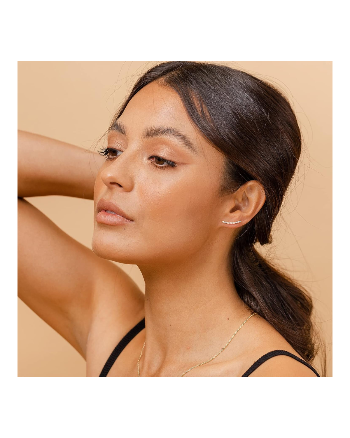 Aria Arrow Ear Climbers