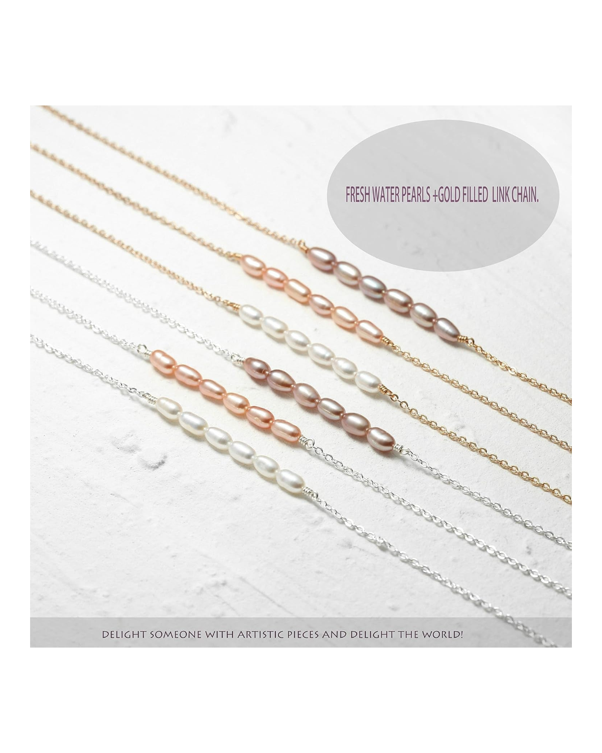 Océane Pearl Anklet