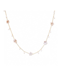 Celestial Pearl Stars Necklace
