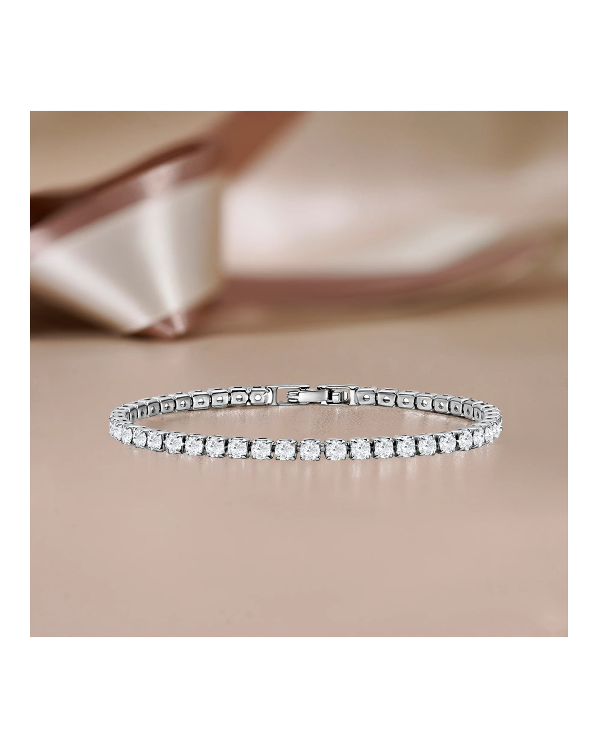 Éclat Moissanite Tennis Bracelet