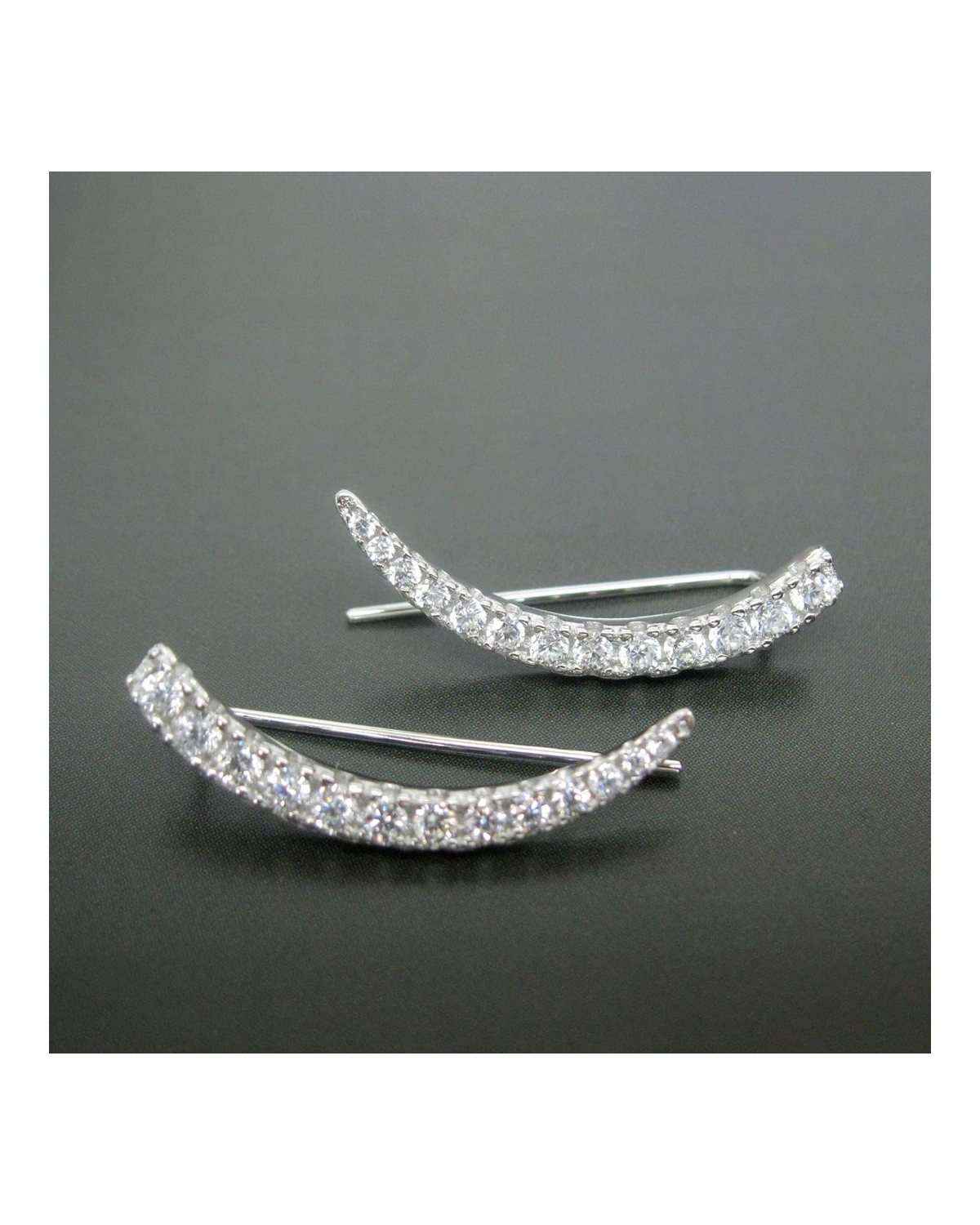 Lumière Silver Ear Climbers