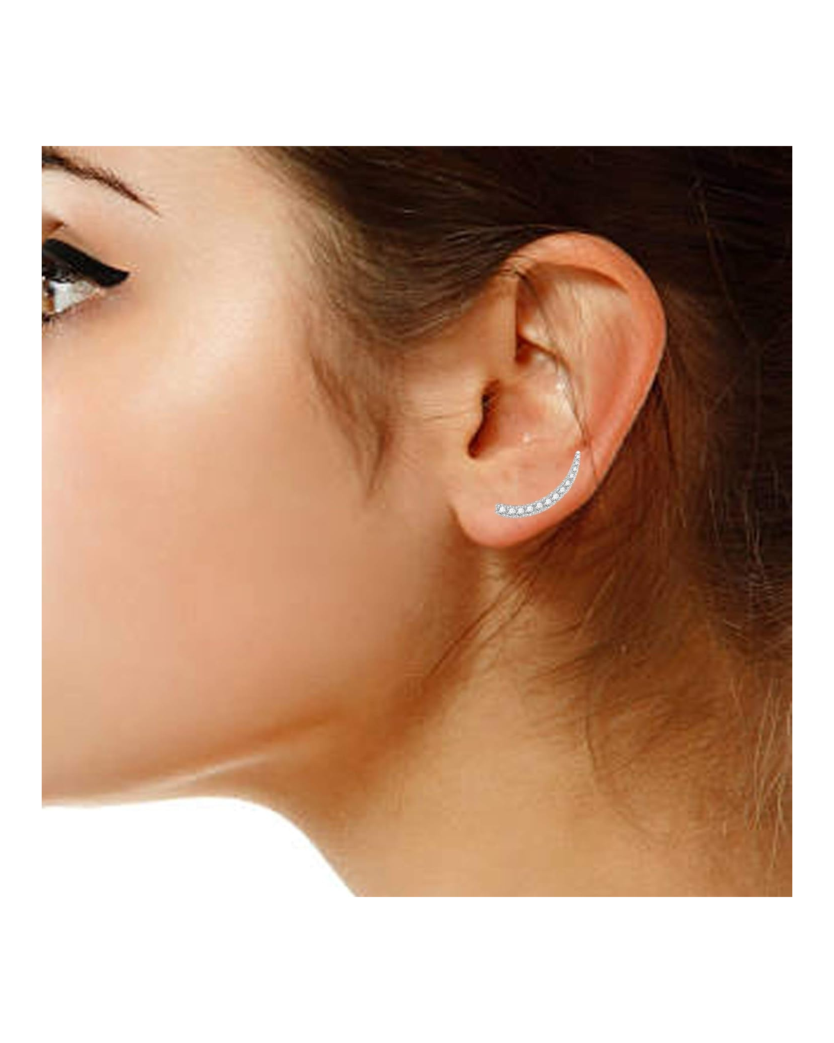 Lumière Silver Ear Climbers