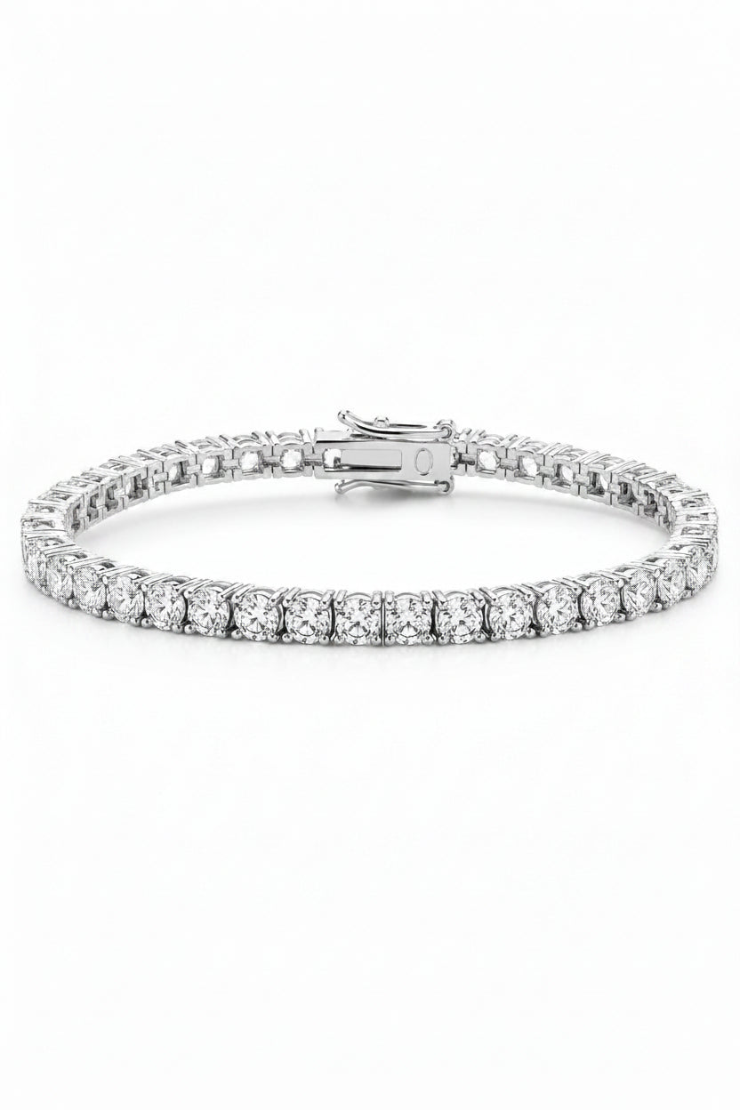Éternité classic clear-stone tennis bracelet