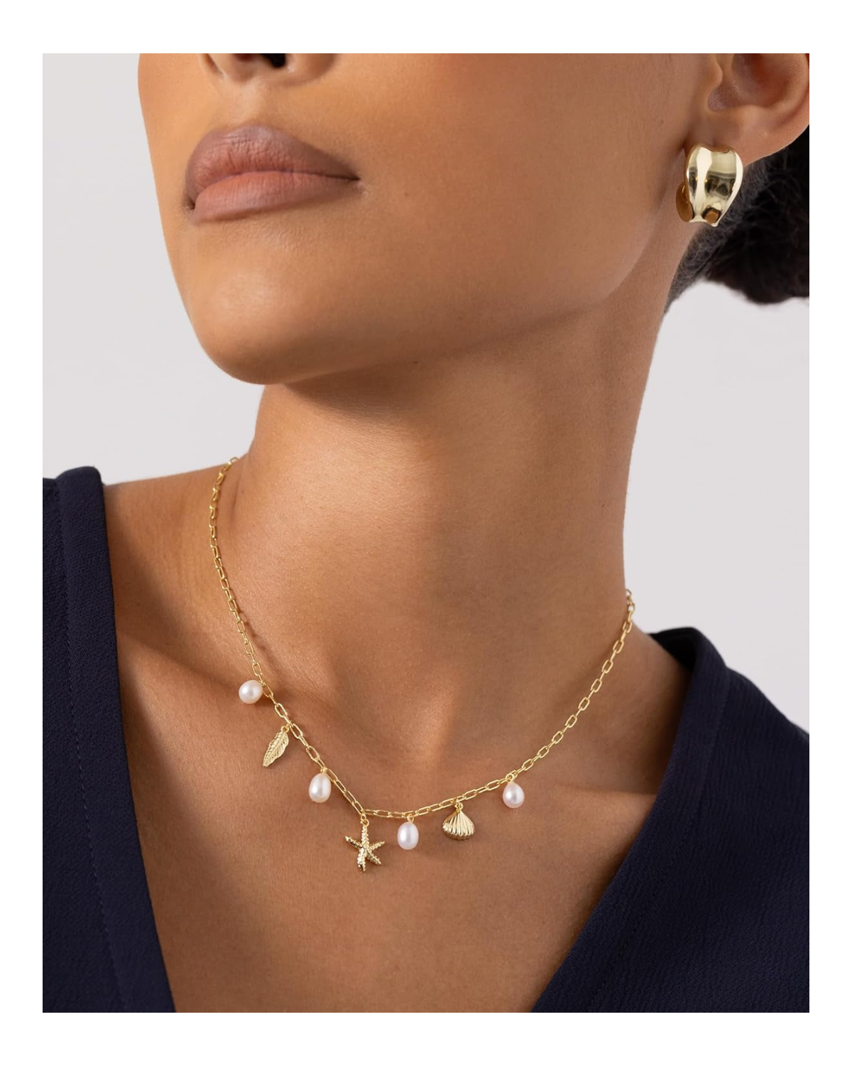Marée Beach Charm Necklace