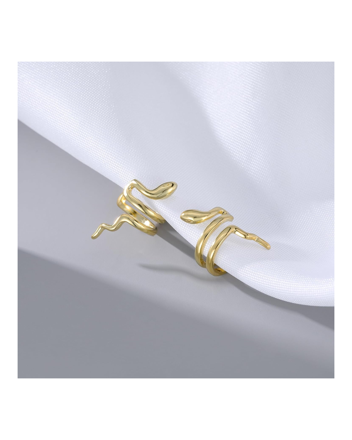 Serpent Ear Cuff — Polished