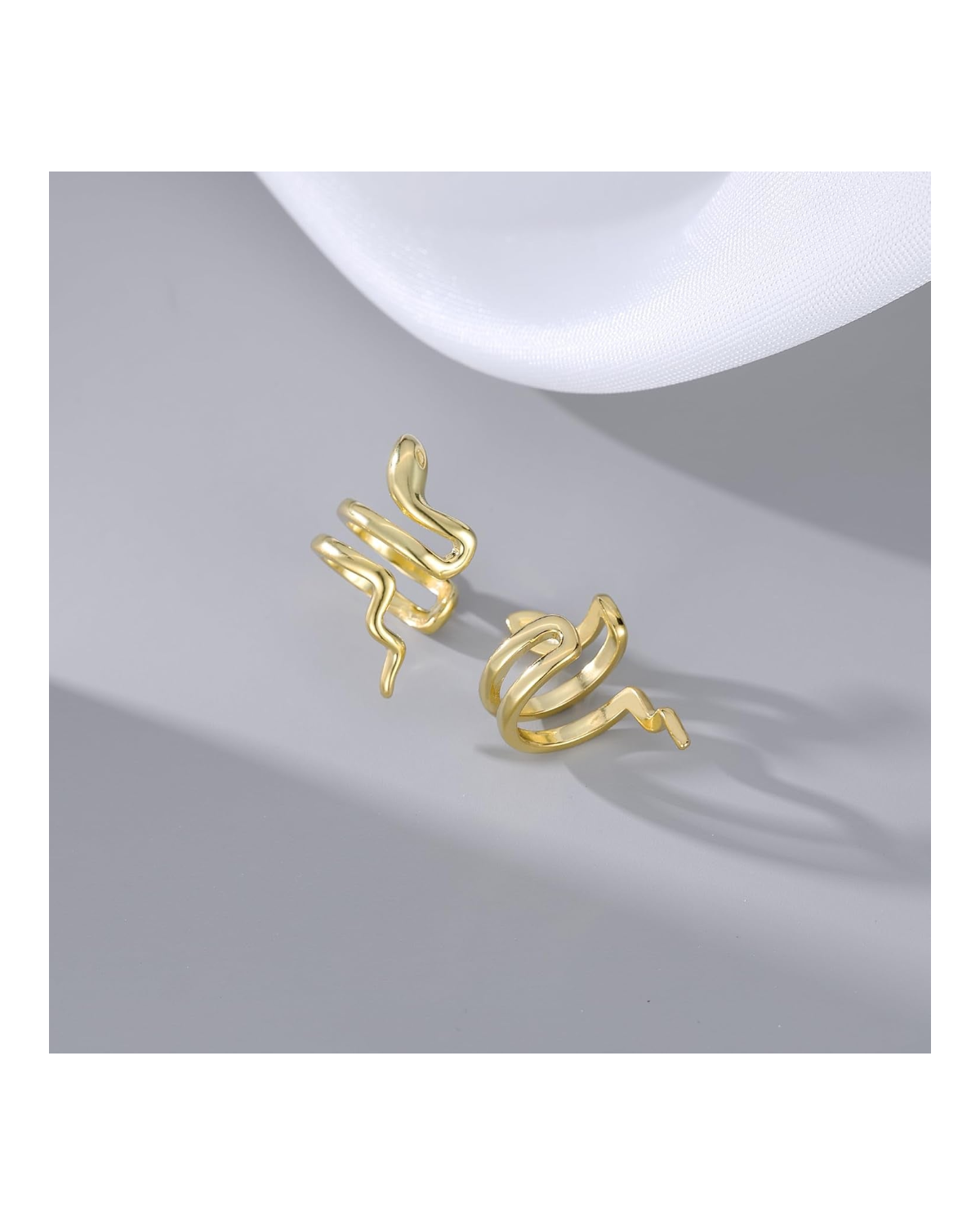 Serpent Ear Cuff — Polished