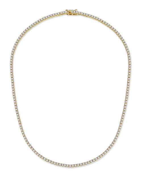 Aurora CZ Tennis Necklace