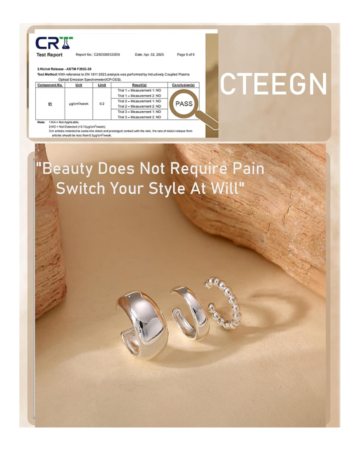 Céleste Ear Cuff Stack Set