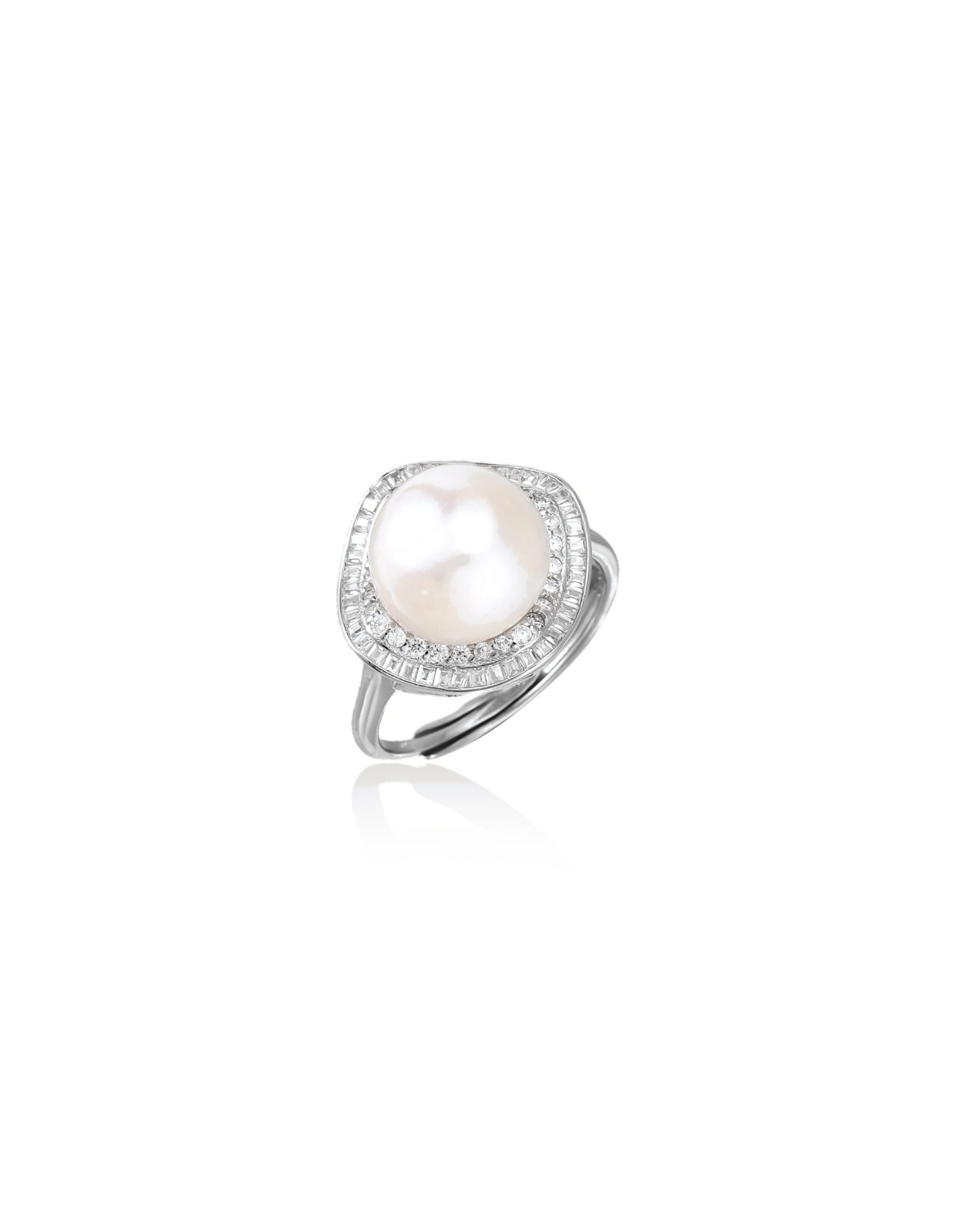 Pearl Halo Dreams Ring