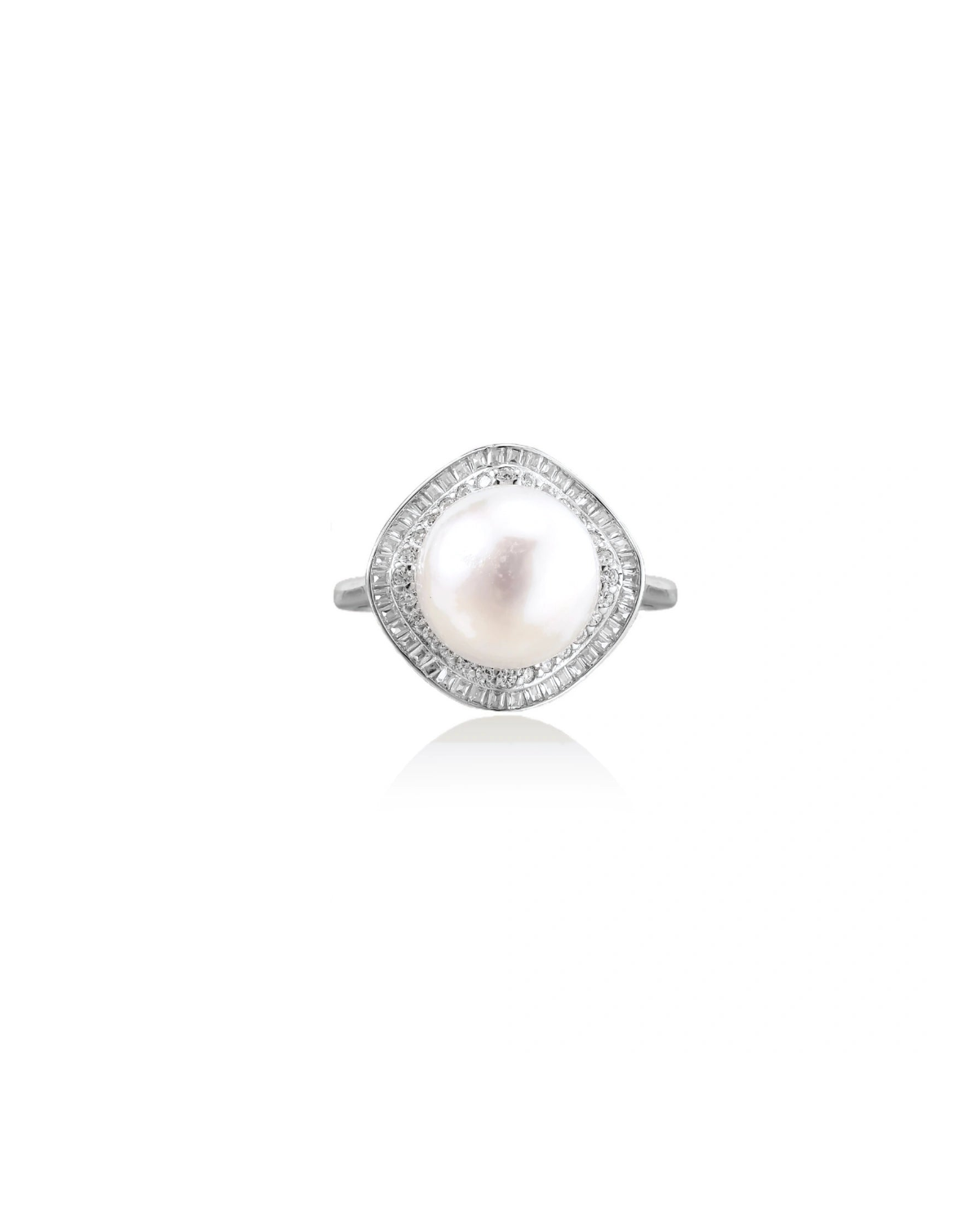 Pearl Halo Dreams Ring