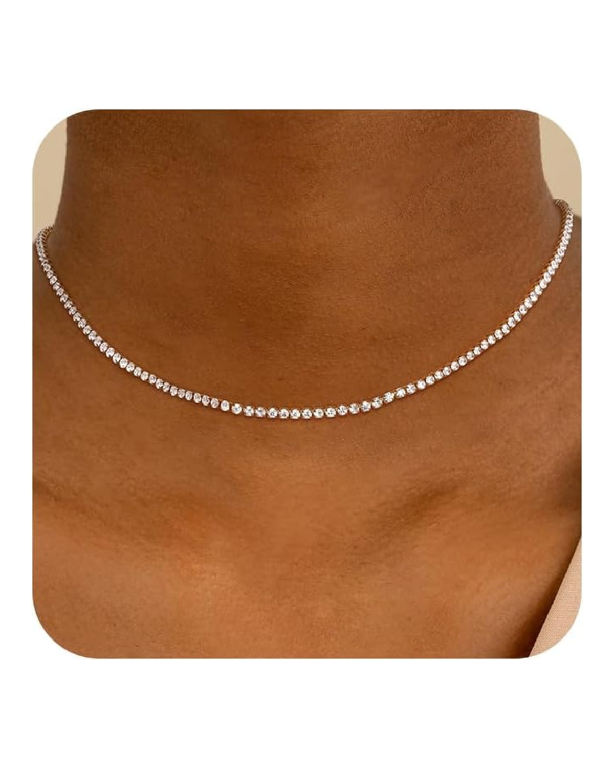 Étincelle CZ Tennis Choker