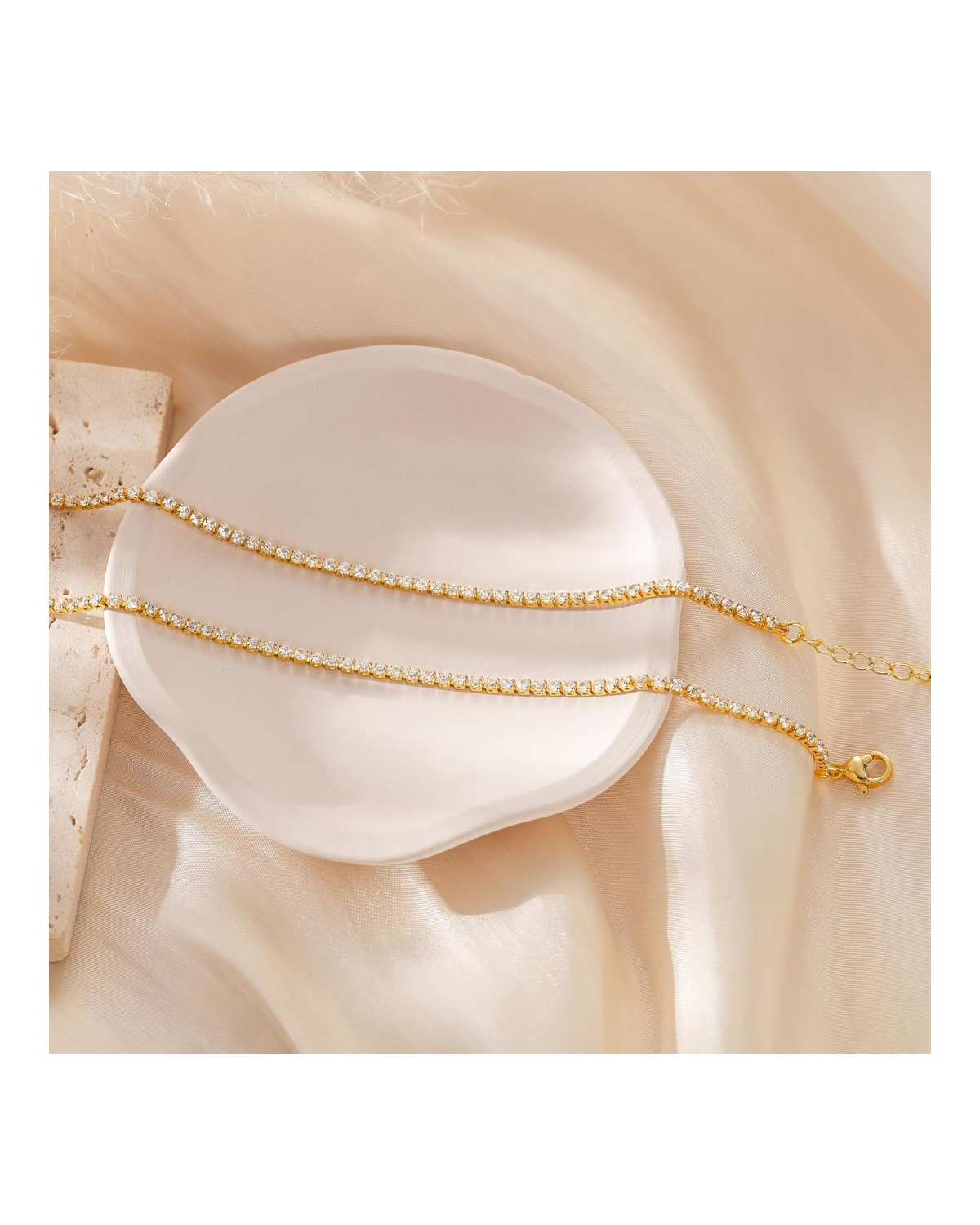 Étincelle CZ Tennis Choker
