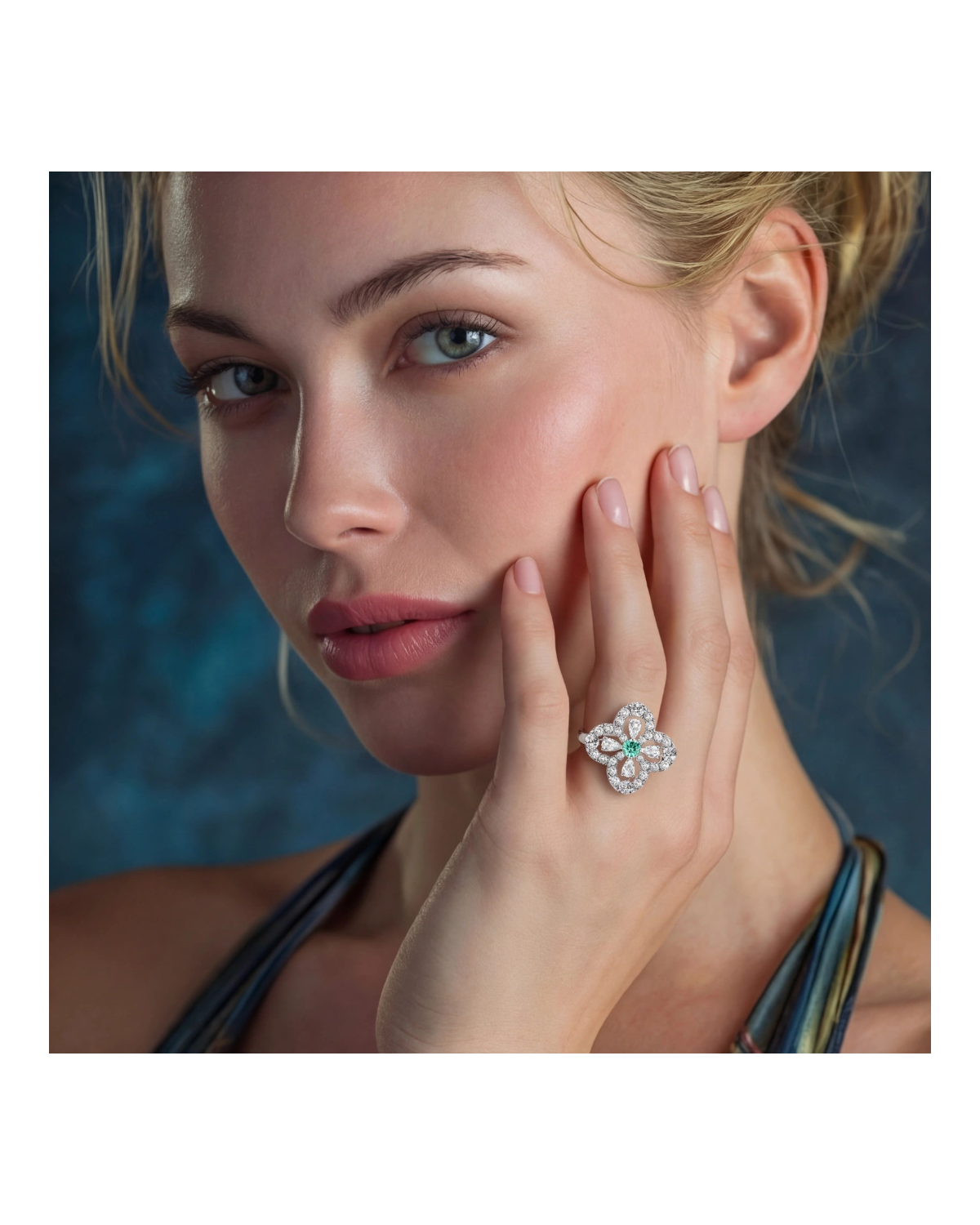 Lucky Charm Clover Ring