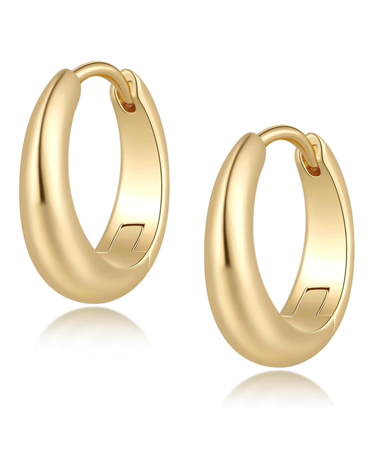 Margaux Petite Gold Hoops