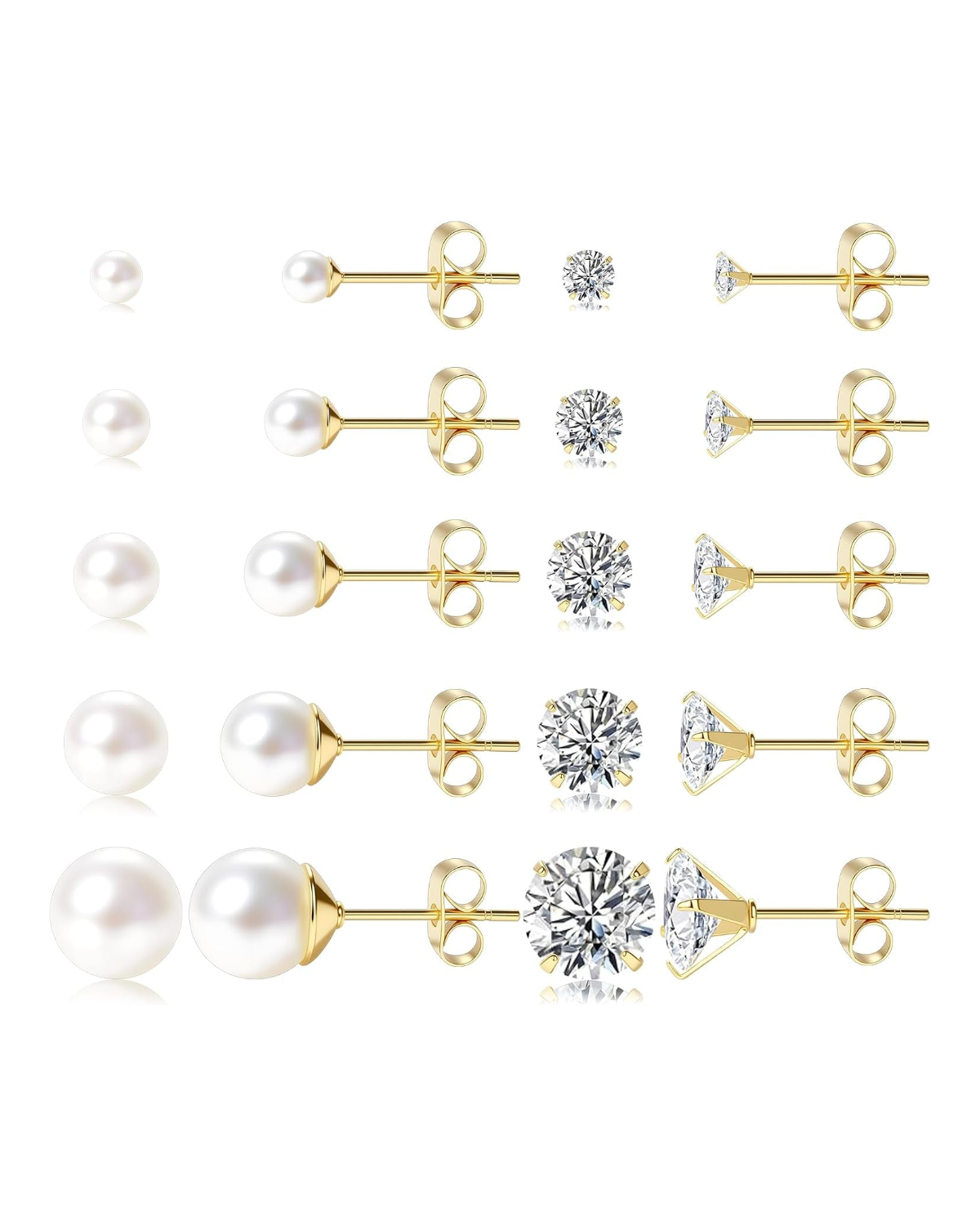 Everyday Gold Stud Set