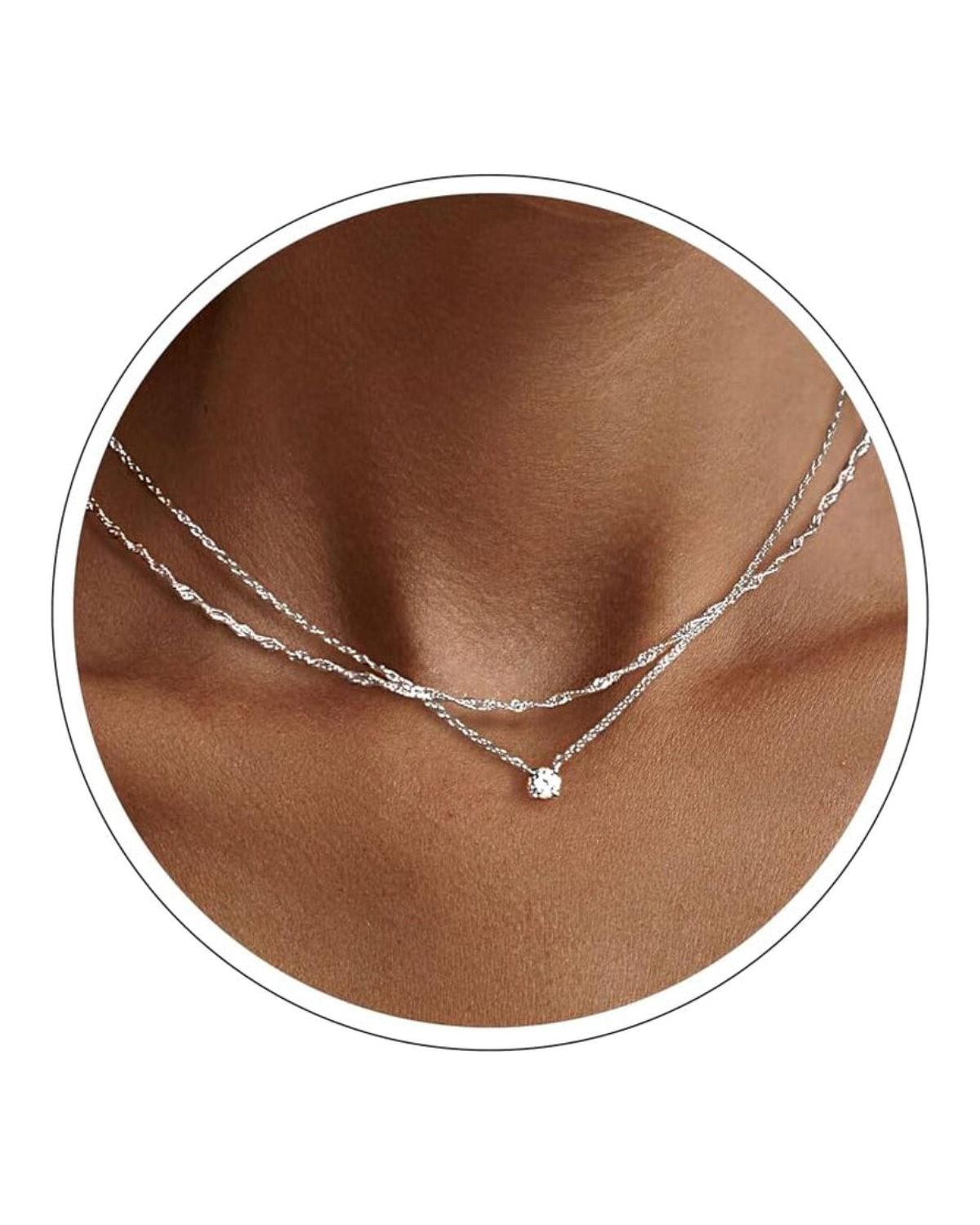 Fil d'Or Beaded Wave Chain